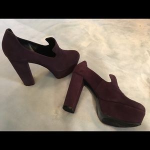 Purple platform size 5.5