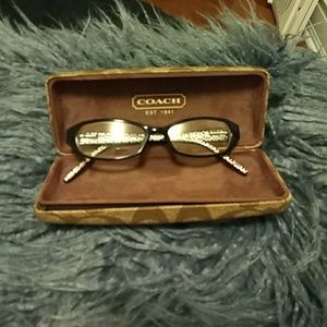 Coach reading glasses