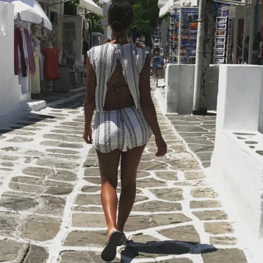 White Romper
