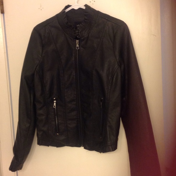 Faux leather jacket - Picture 2 of 2