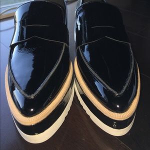 Brand new BLACK LOAFERS!!