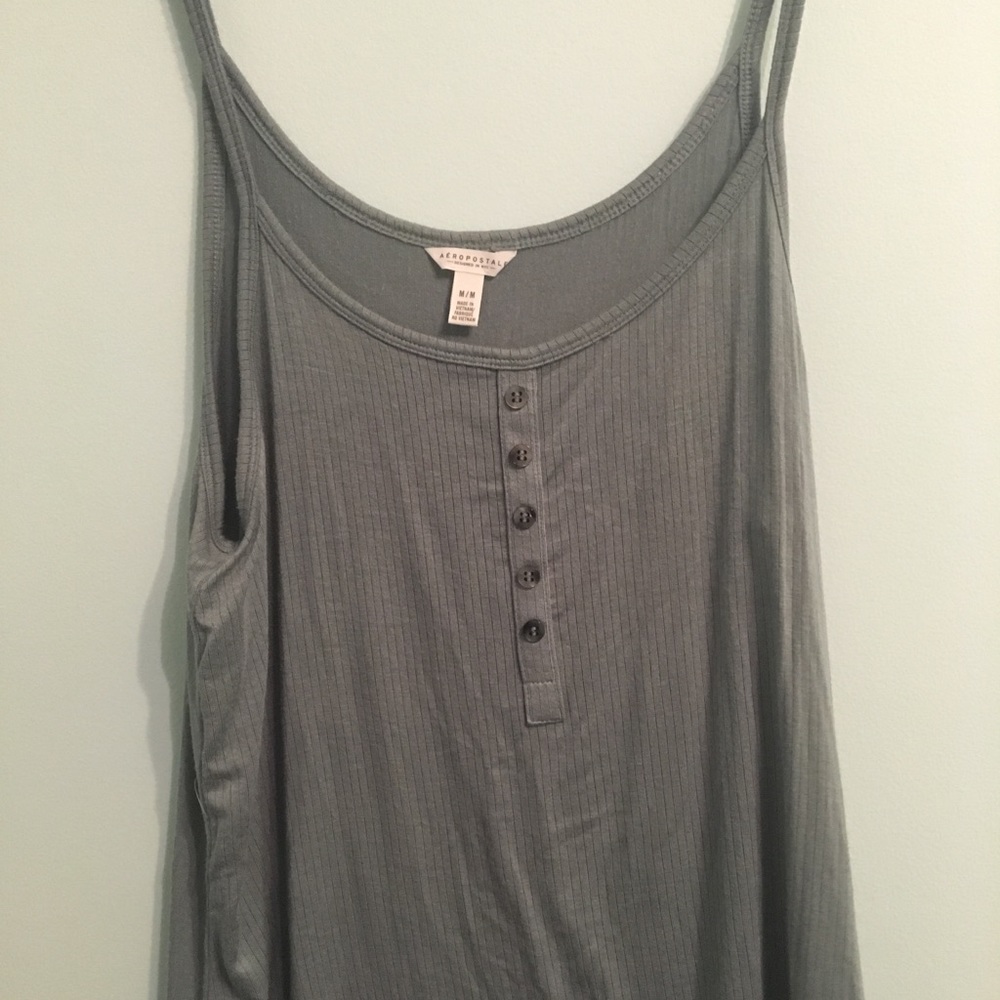 Cute loose green cami!