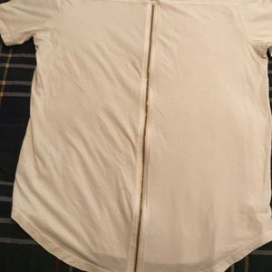 H&M Gold Zipper Shirt