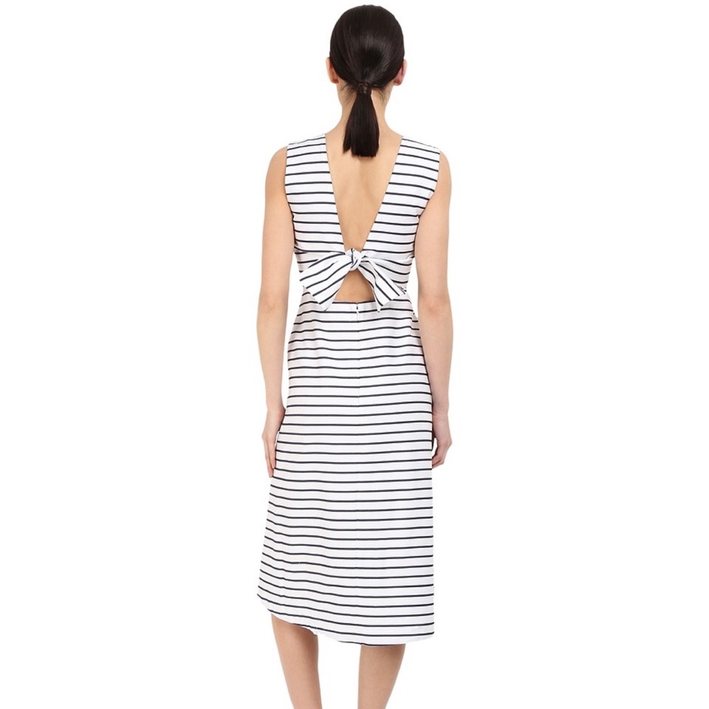 Kate Spade Striped Bow A-line Dress 👗