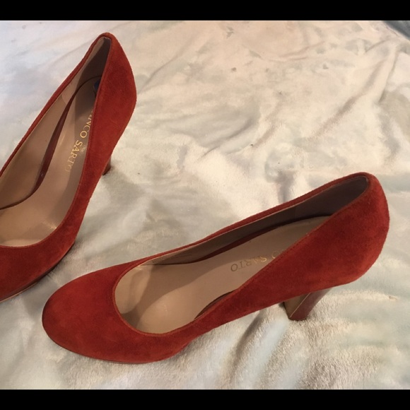 Rust red heal with platform - Picture 2 of 2