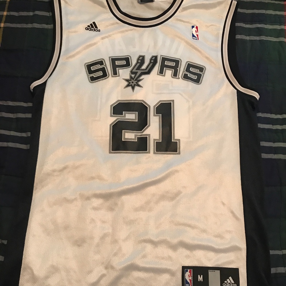 Tim Duncan Spurs Jersey