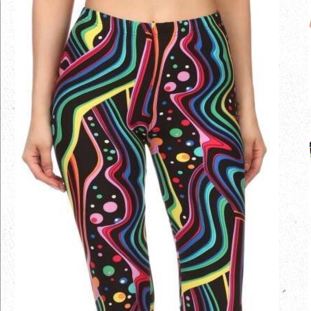 VEGAS NIGHTS LEGGINGS - Picture 2 of 4