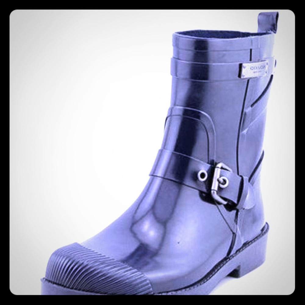 Coach “Lester” Rain Boots