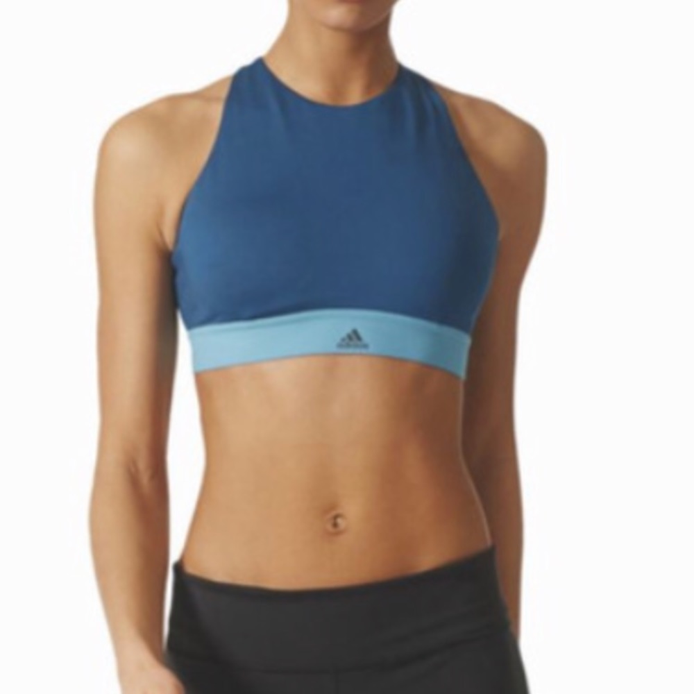 NWT Adidas halter sports bra
