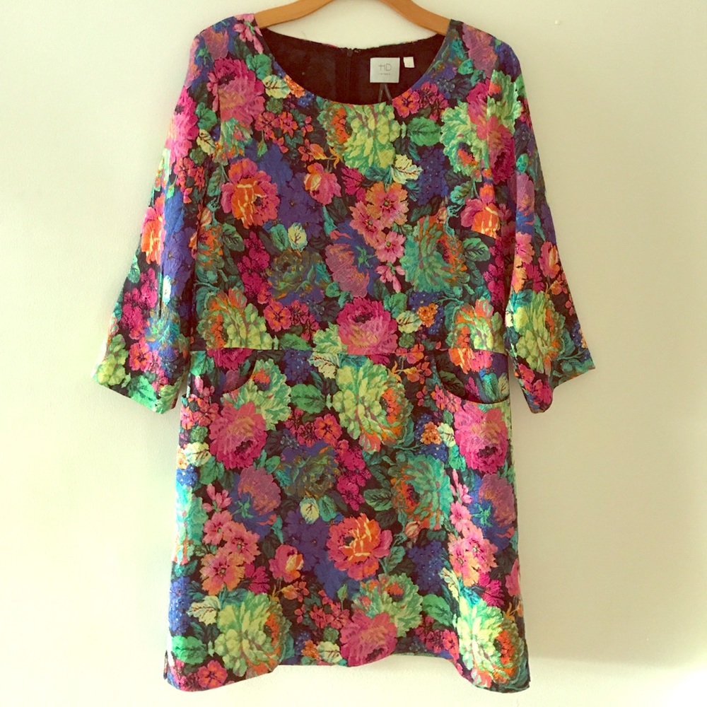 Anthropologie HD in Paris Floral Shift Dress