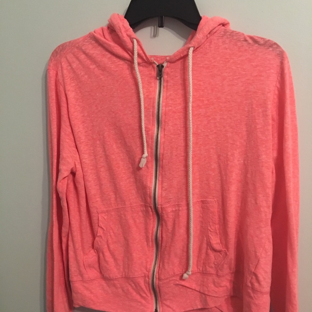 Cute pink hoodie!