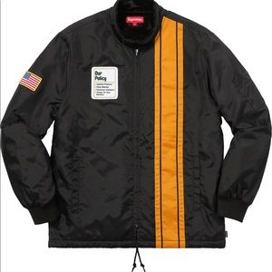 Supreme Pit Crew Jacket Black