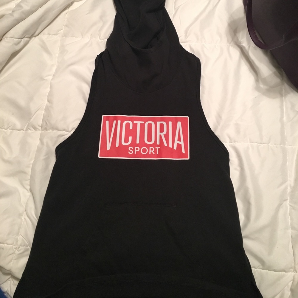Victoria Sports razor back sleeveless hoodie
