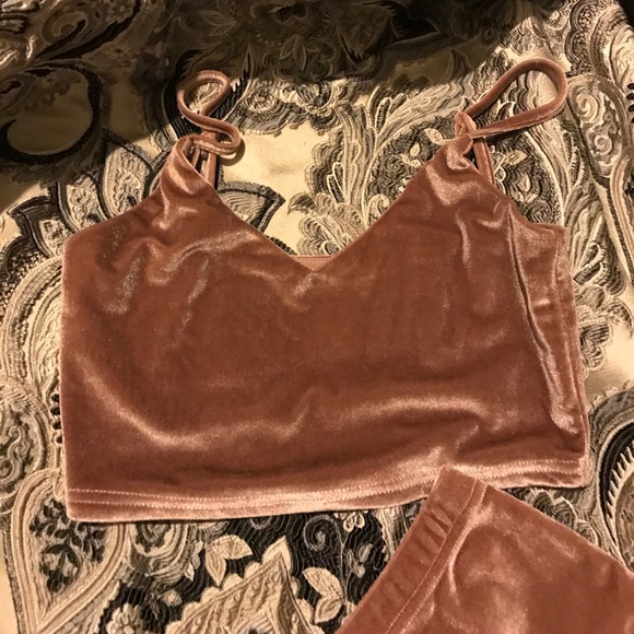 Velvet Rosegold Pink Set - Picture 2 of 3