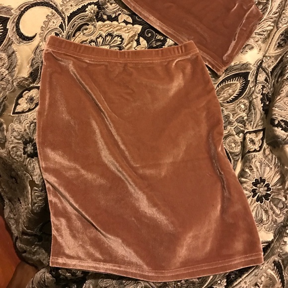 Velvet Rosegold Pink Set - Picture 3 of 3