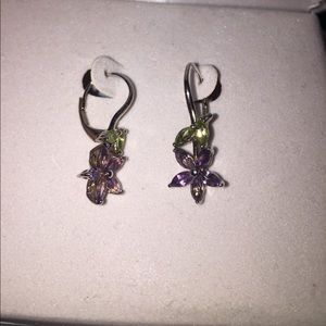 Flower earrings