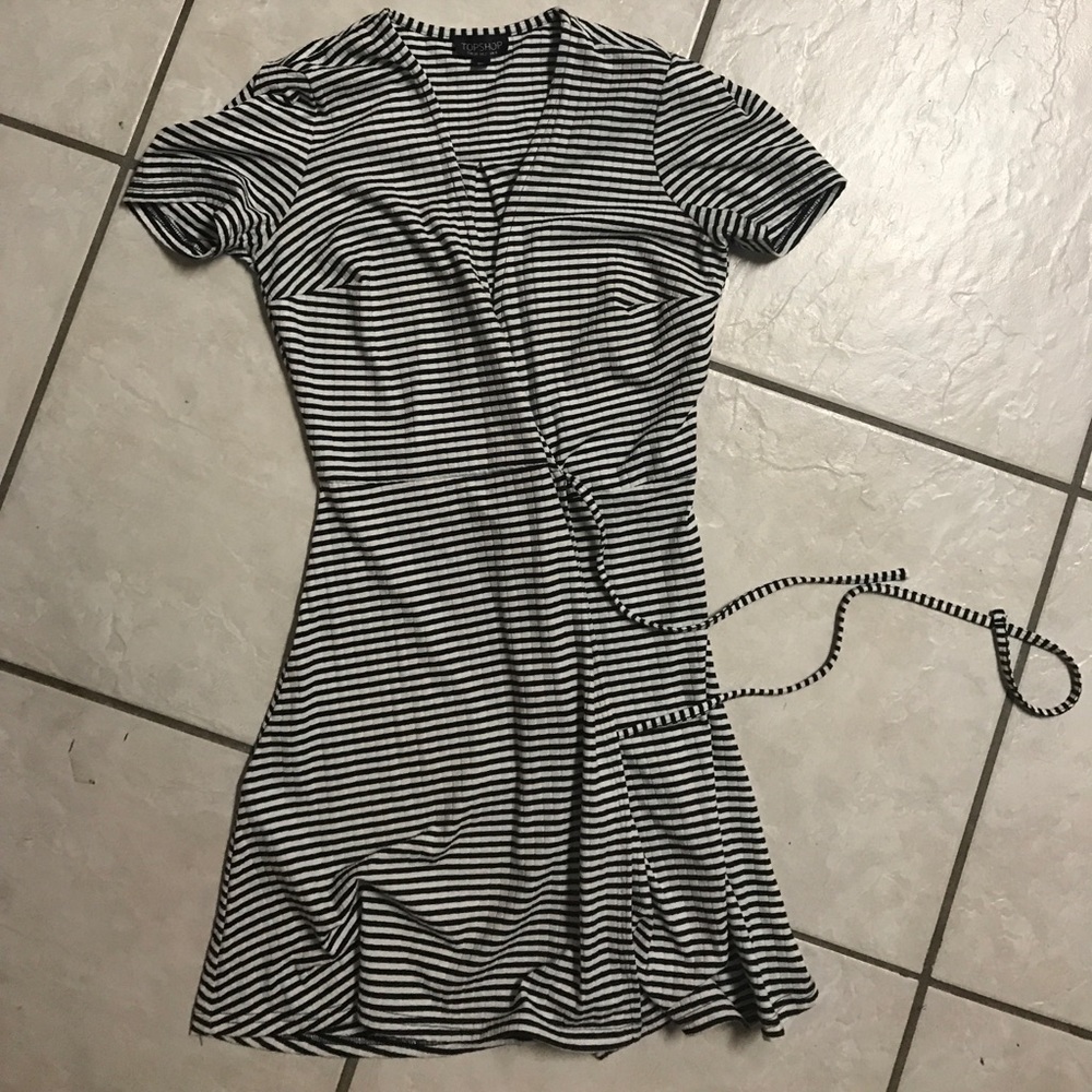 Topshop Wrap Dress