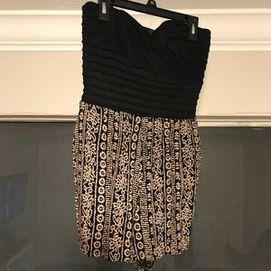 Strapless Romper