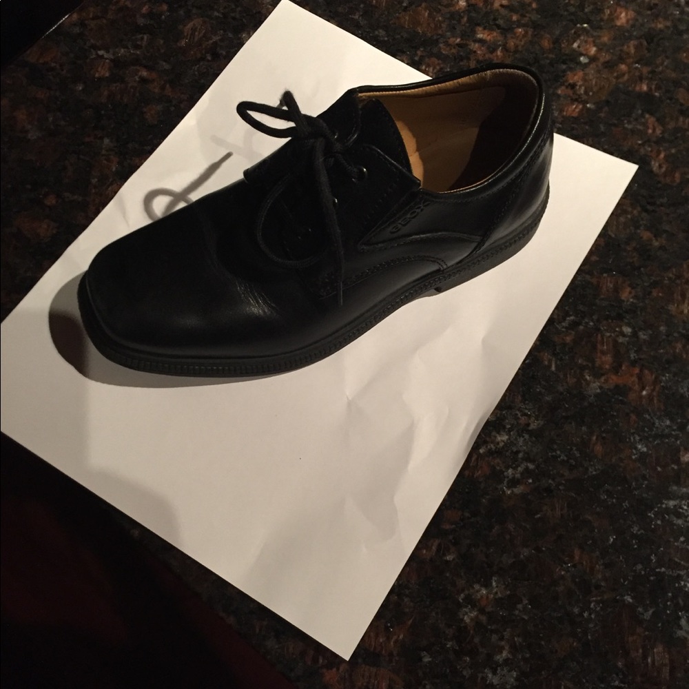 Black dressy shoes. Worn once.