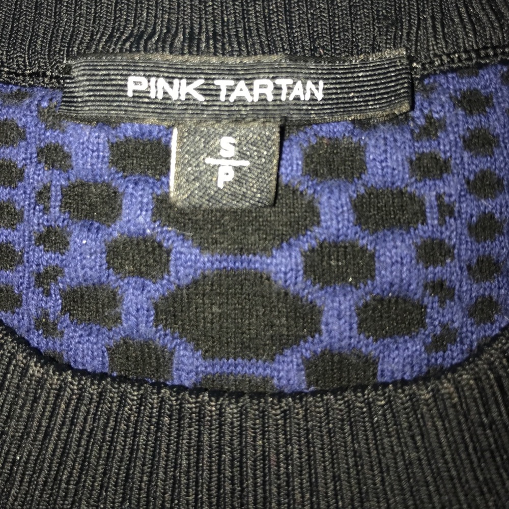Pink Tartan Sweater - Picture 2 of 2