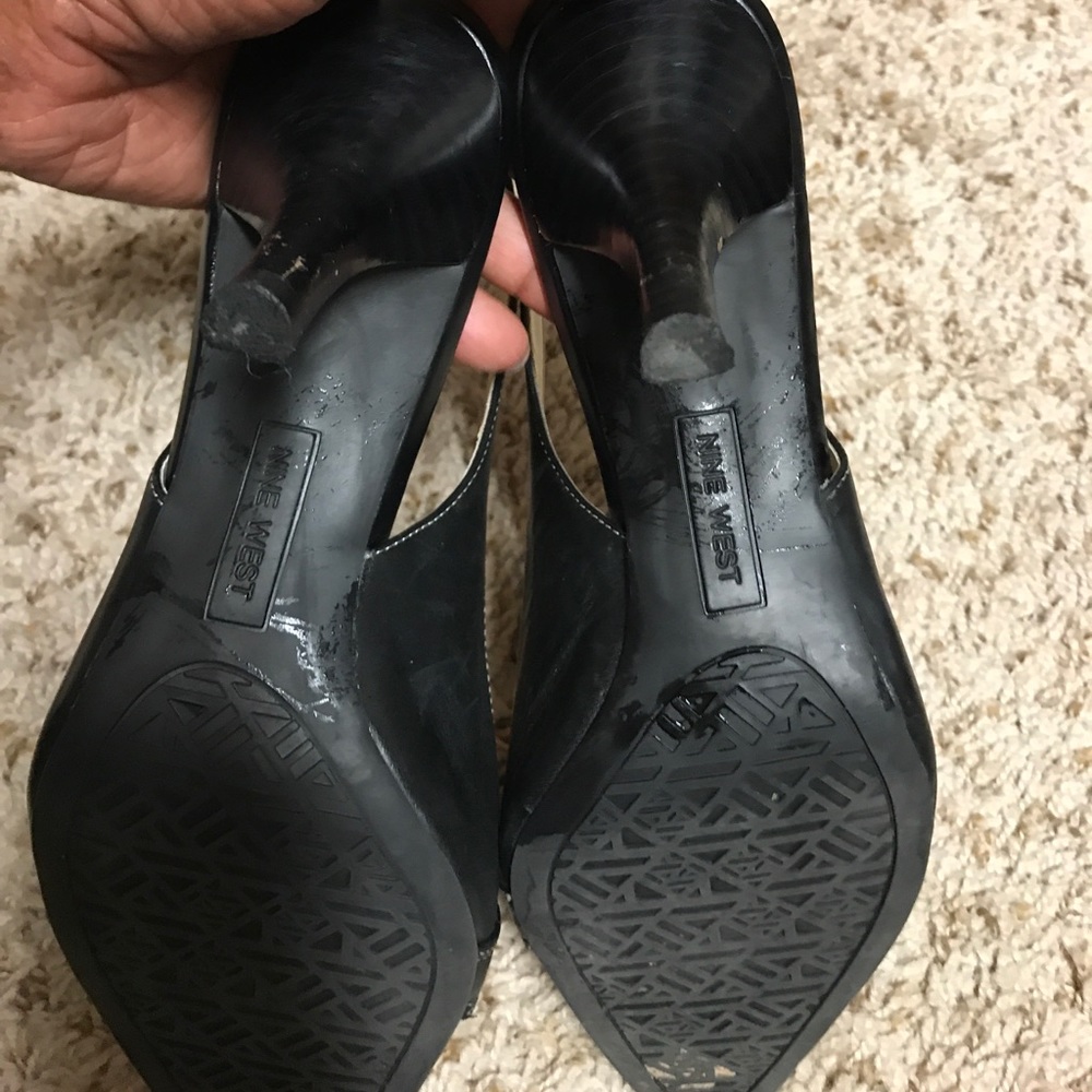Black sling backs - Picture 2 of 4