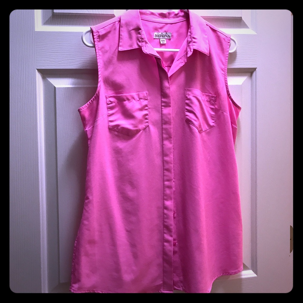 Merona Sleeveless button up