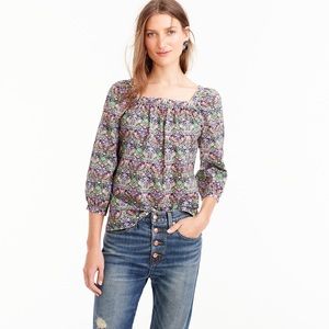 J.Crew Penny Top in Liberty of London fabric