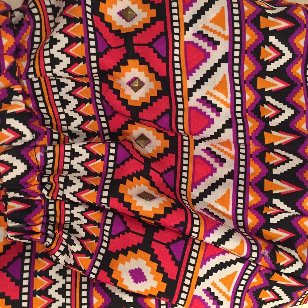Forever 21 Strapless Patterned Romper - Picture 3 of 3