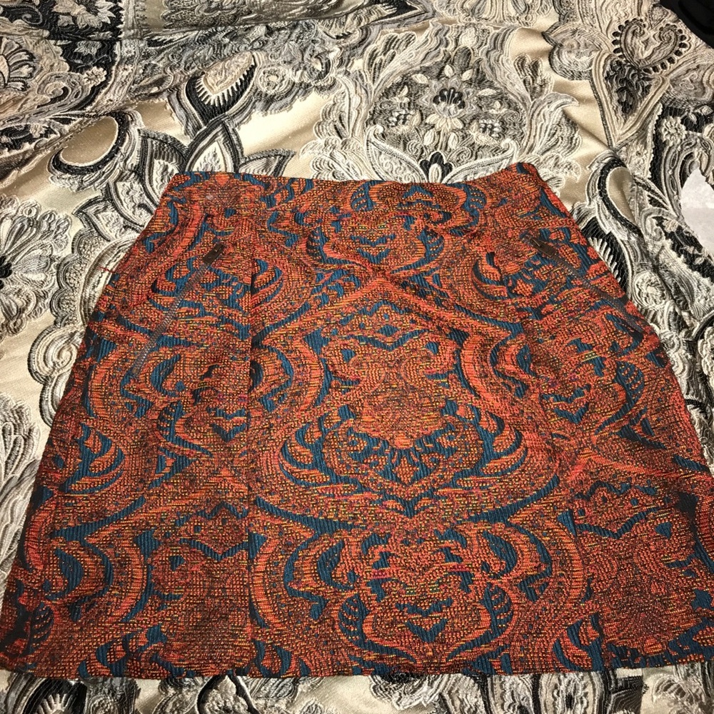 Zipped Short SKIRT MULTICOLORS