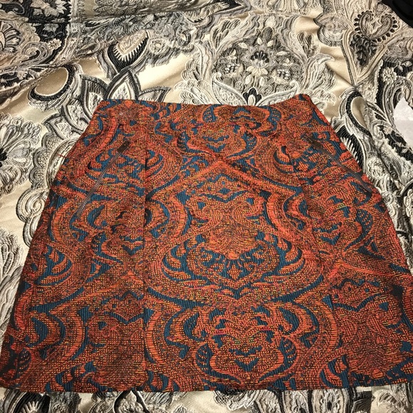 Zipped Short SKIRT MULTICOLORS - Picture 1 of 4