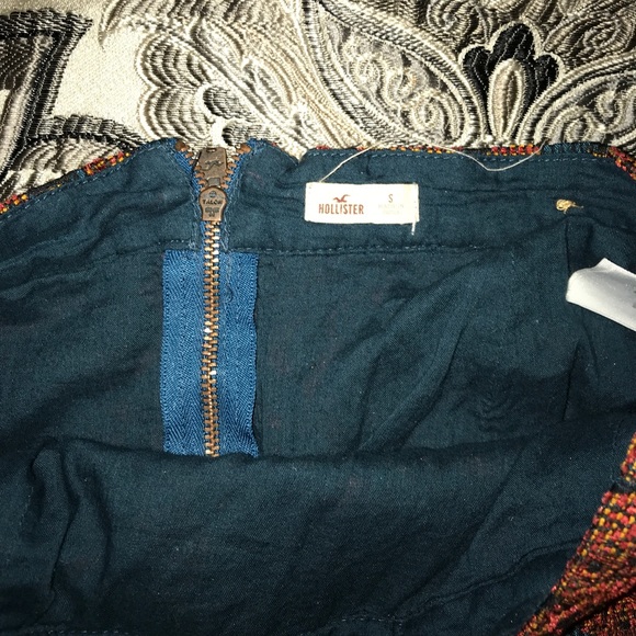 Zipped Short SKIRT MULTICOLORS - Picture 2 of 4