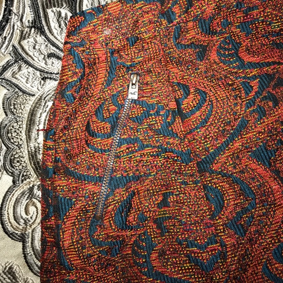 Zipped Short SKIRT MULTICOLORS - Picture 3 of 4