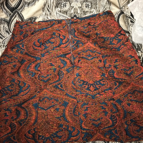 Zipped Short SKIRT MULTICOLORS - Picture 4 of 4