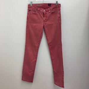 Ag washed skinny jean