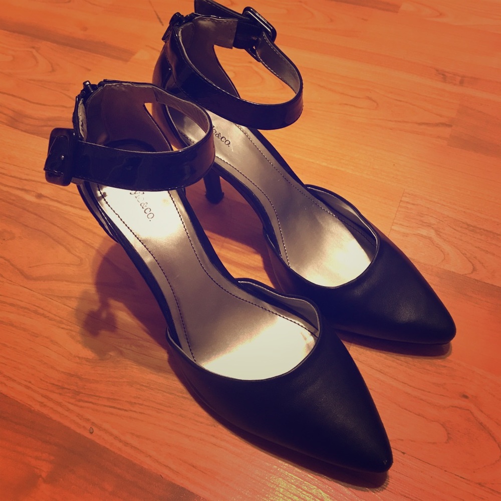 Black heels