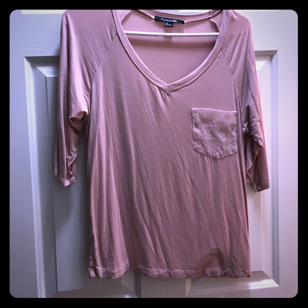 Forever 21 sequins blouse