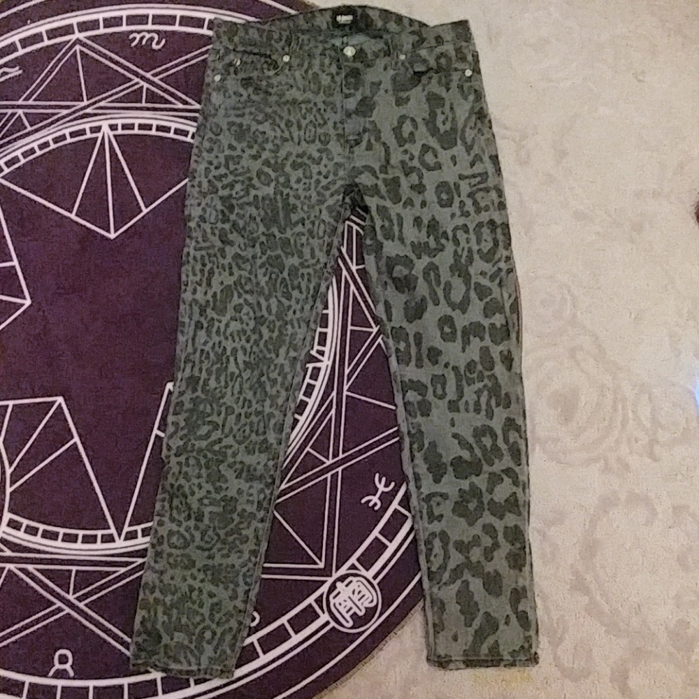 Hudson Jeans 28 Jude Slouch Skinny Crop Jeans