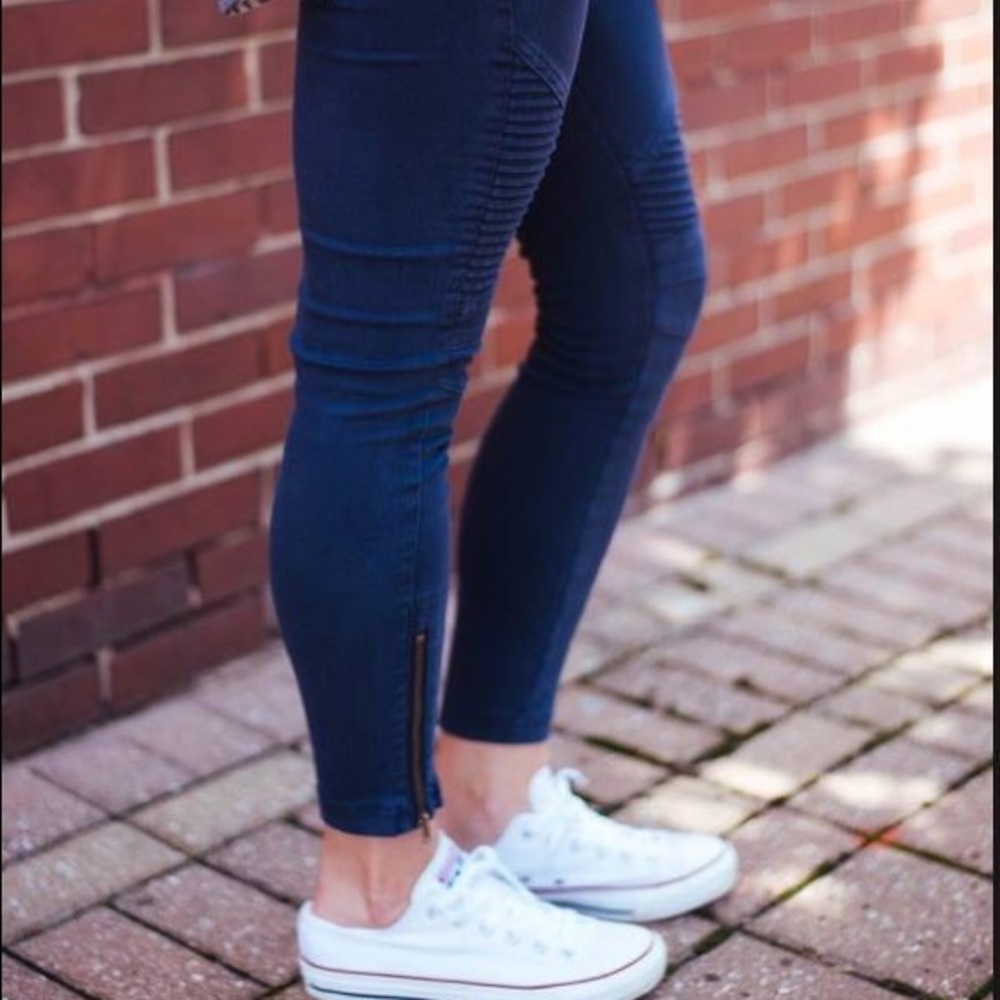 Moto Jeggings - Dusty Rose 💕💕