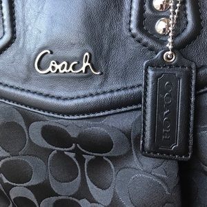 Coach Ashley Sign. Satchel Handbag