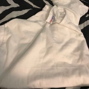 Solid white large lularoe Irma