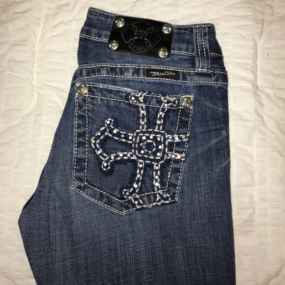 Miss Me Denim - Miss Me Medium Wash Boot Jeans JP5009 Size 29