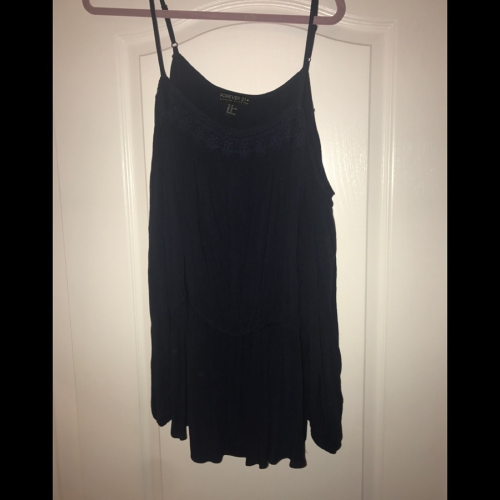Forever 21 cold shoulder blouse-plus siZe