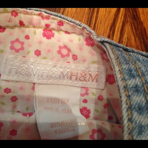 H&M Dresses Hm Denim Jumper Dress Poshmark