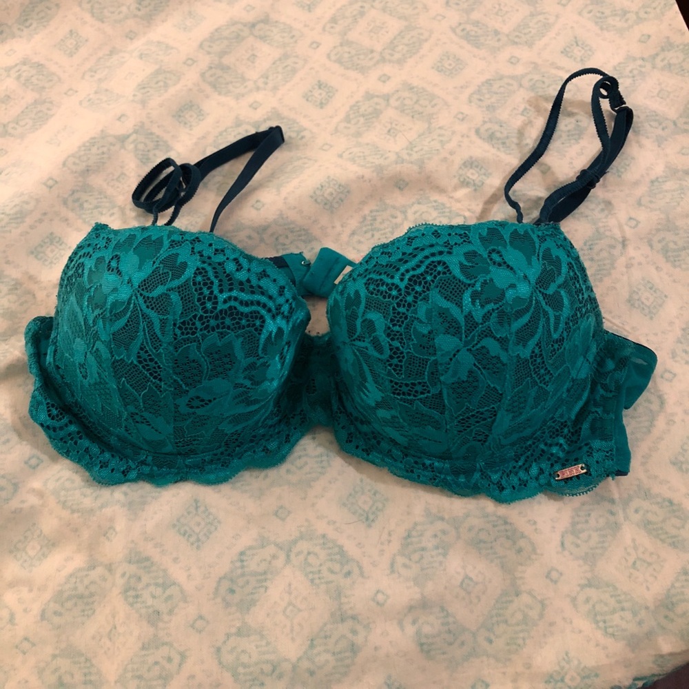Teal VS PINK bra