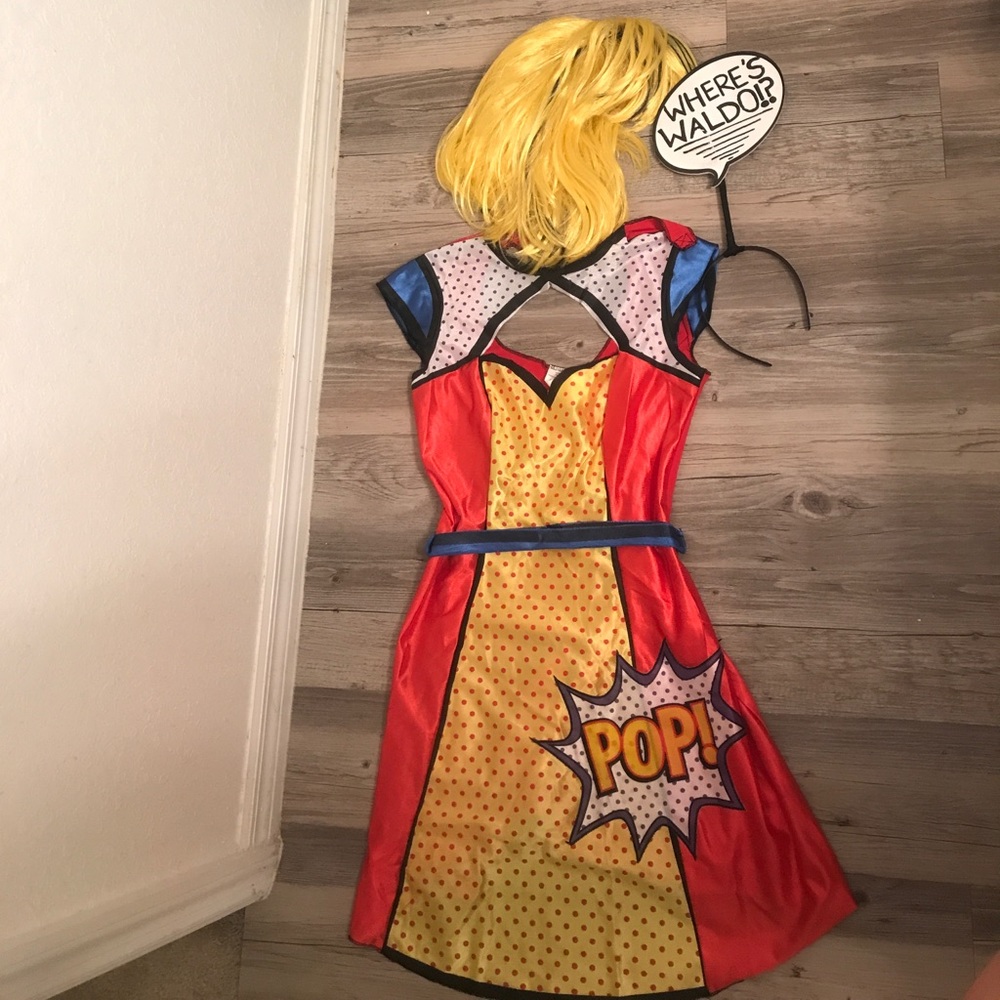 Pop Art Girl Halloween Costume