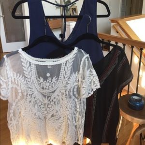 Boho tops // size small & medium