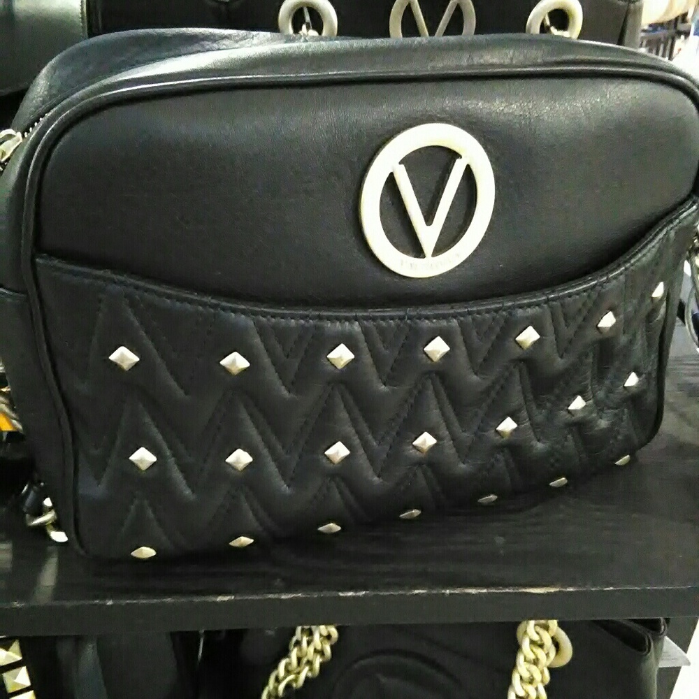 Valentino black medium sized purse