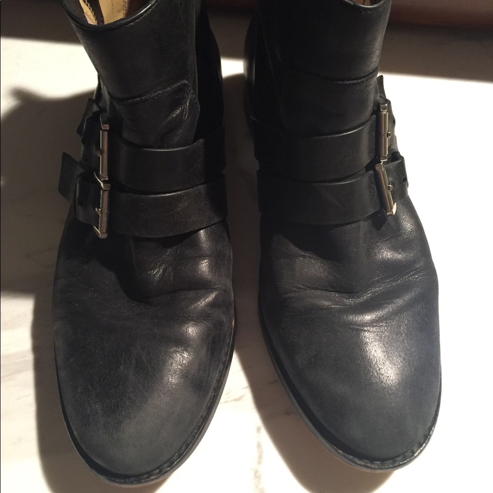 Michael KORS  Black leather Bootie