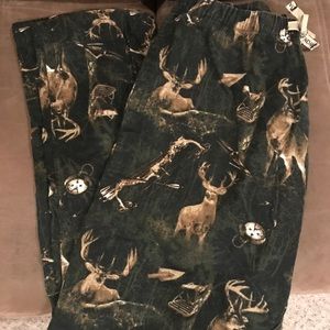 Men's camo pajama pants