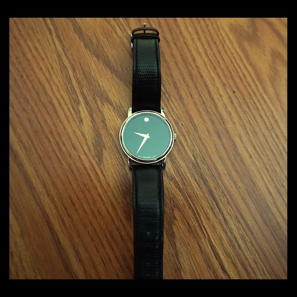 Movado Leather Band